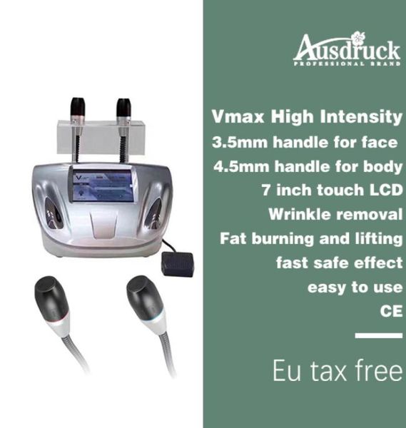 

vmax high intensity focused ultrasound hifu face lift body shaping machine9592318