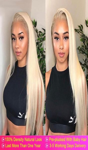 

lace closure wig straight brazilian remy hair glueless lace front human hair wigs with transparent lace pre plucked2217238, Black