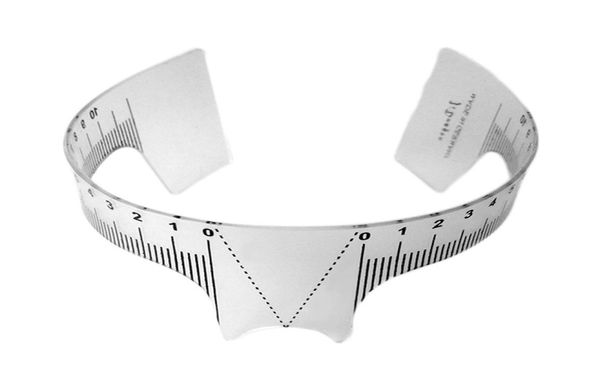 

whole eyebrow rulers tool 1552 measures microblading permanent make up eyebrow tattoo position ruler 5059842