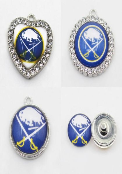 

us ice hockey team buffalo sabres dangle charm diy necklace earrings bracelet bangles buttons sports jewelry accessories9155838, Bronze;silver