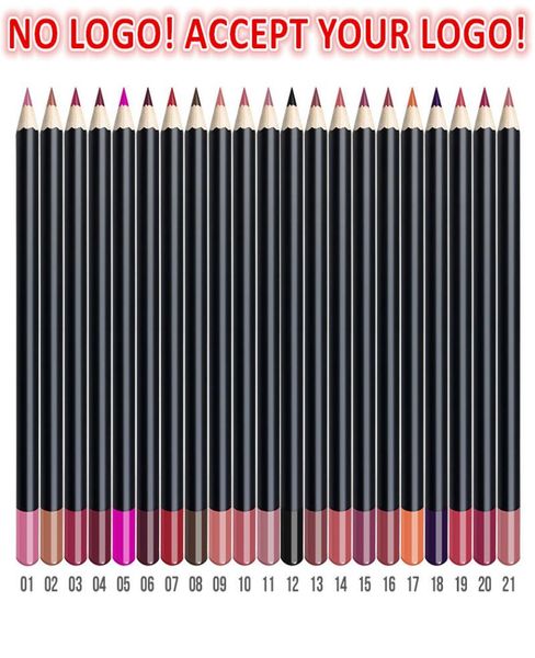 

21color 3in1 matte lip pencil eyeliner eyebrow pencils waterproof natural lipliner pen accept customized logo5364193