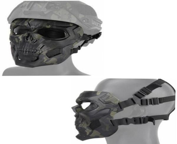 

tactical hood skull masks shooting hunting paintball motorcycle men full face airsoft cycling hiking248s6901015