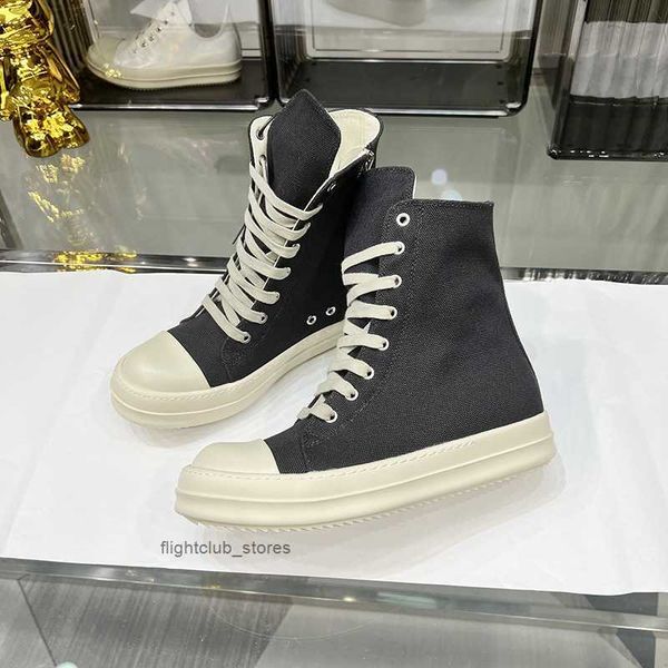 

luxury ownes owenes owens und mens casual canvas shoes ricks sneakers thick sole trainers lace up womens designer owns dark storm thick sole, Black