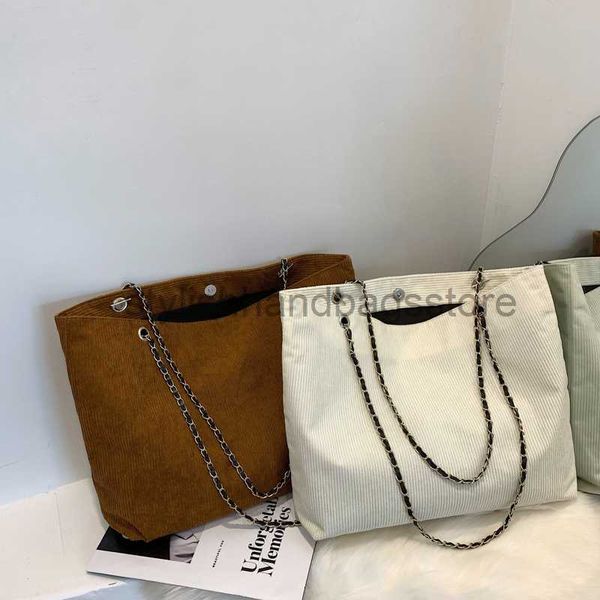 

shoulder bags lazy wind lamp core velvet bag autumn/winter 2023 large capacity chain shoulder bag tidy simple forest striped velvet bagstyli