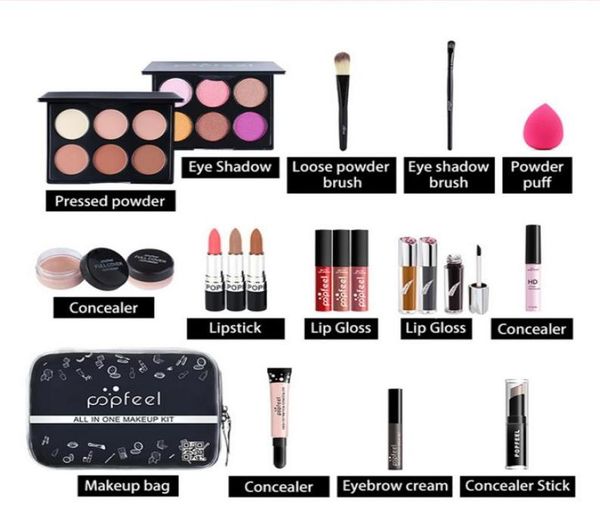 

popfeel makeup collection 20 pieces per set christmas big box makeup kit8796762