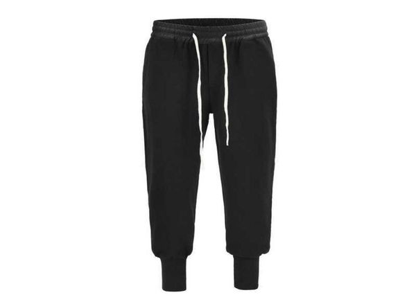 

men039s pants high street drawstring leggings012345674316693, Black