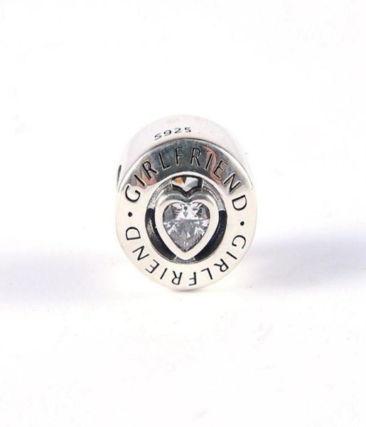 

girlfriend charms beads characte s925 sterling silver fits for diy style bracelet 792145cz h813414499715866, Bronze;silver