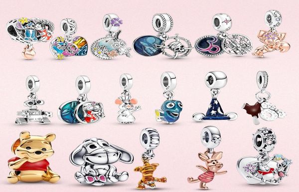 

s925 silver charms beads original fit pandora bracelet pendant designer jewelry5710245, Bronze;silver