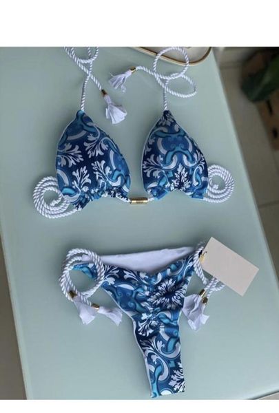 

womens summer swimwear contrast color leopard print bikini swimsuit swimming beachwear twopiece fashion bikinis bath underwe3643597, White;black