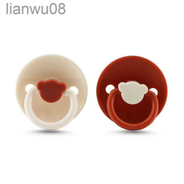 

pacifiers# 01224 months baby crescent shaped silicone teether pacifier baby chewing toy soft silicone pacifier multicolor boy girl nipple x0