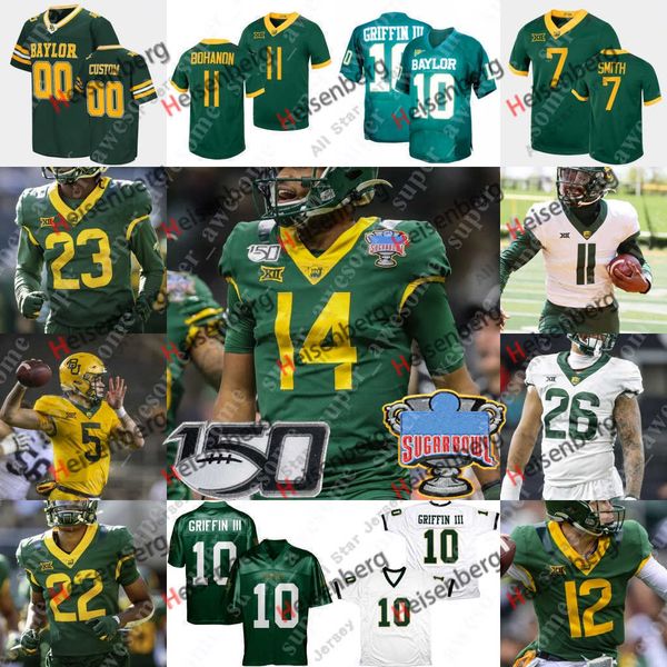 

football jerseys ncaa baylor football jersey 10 robert griffin iii gerry bohanon abram smith tyquan thornton ben sims trestan ebner r.j. sne, Black;red