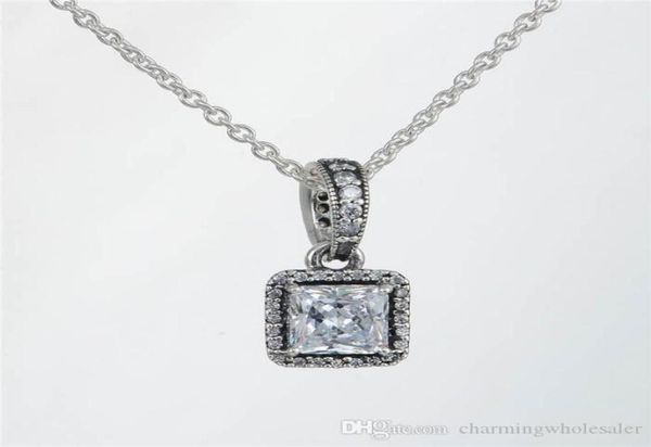 

necklaces 925 sterling silver chains fits style charms timeless elegance 390378cz h898723991628318