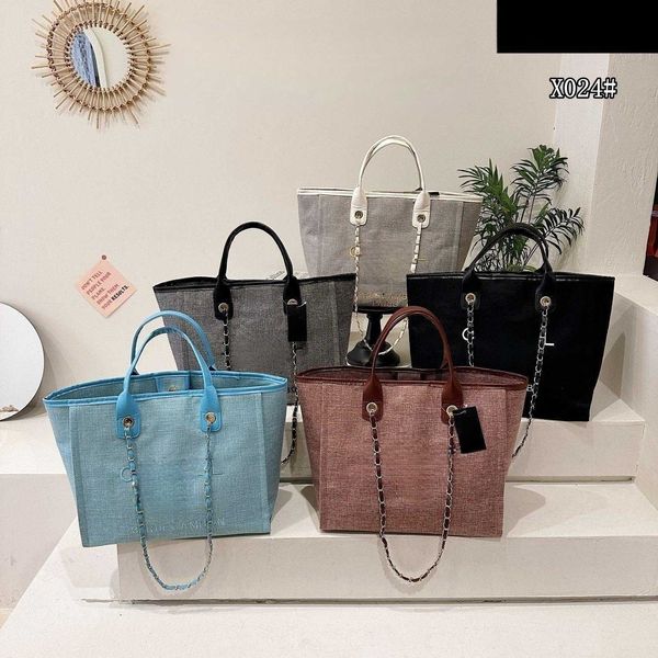 

Bags Dinner bags dinner bag 2023 Summer New Small Fragrant Tote Bag High Beauty Handheld Shoulder Fashionable Large Capacity Oblique Straddle Canvas2EE0, Sky blue10