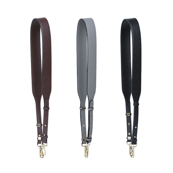 

bag parts accessories replacement women shoulder leather strap for handbags purses handles adjustable 109cm117cm 230804, Black