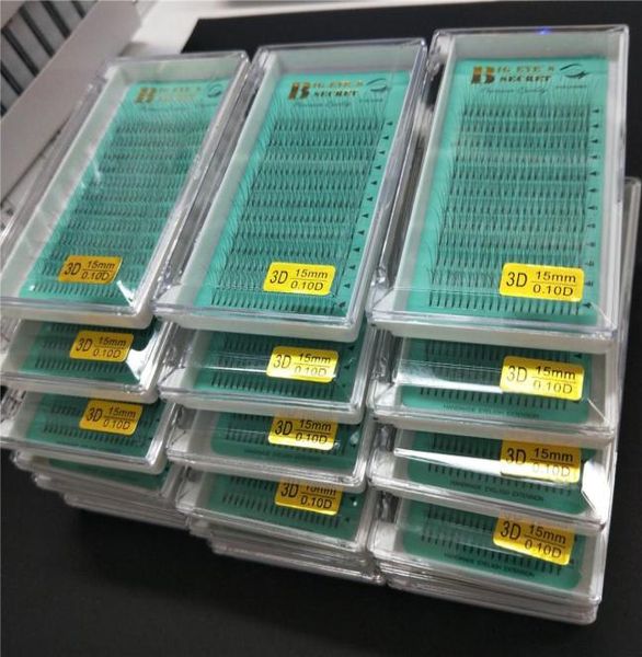 

2018 seashine volume eyelashes extension 3d handmade premade fans 3 clusters classic lashes russia volume lashes 9560165