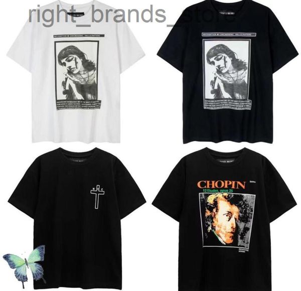 

riches deprimes avatar print men women t-shirt w2208080122240971, White;black