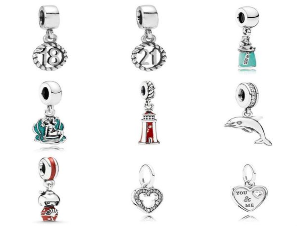 

new 100 925 sterling silver charm 790495 790496 791897enmx 791895en111 791137en42 791541cz 791368en09 791557cz 7914305055120, Black