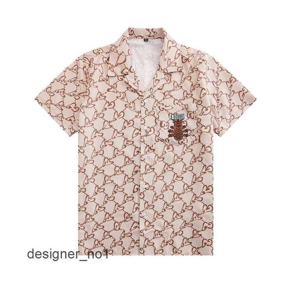 

men's fashion shirts casual button down hawaiian shirt letter print single breasted designer summer short sleeve flower beach blouse&#0, White;black