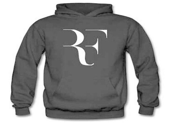 

newtennis roger federer men fleece casual clothing hipster roger federer rf europe hooded sweater tide men fitness sweatshirts aut5726678, Black