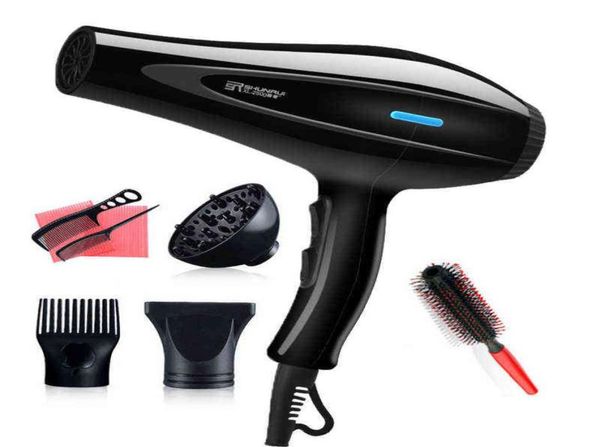 

powerful professional salon hair dryer blow electric hairdryer cold wind with air collecting nozzle d40 21123114850756306772