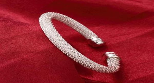 

whole retail lowest christmas gift new 925 silver fashion bracelet b0401868150, Black
