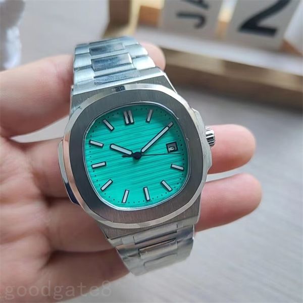 

luxury watch ew factory men orologi 41mm stripe waterproof swimming fashion watch plated gold watchband perfect aaa watches xb07 c23, Slivery;brown
