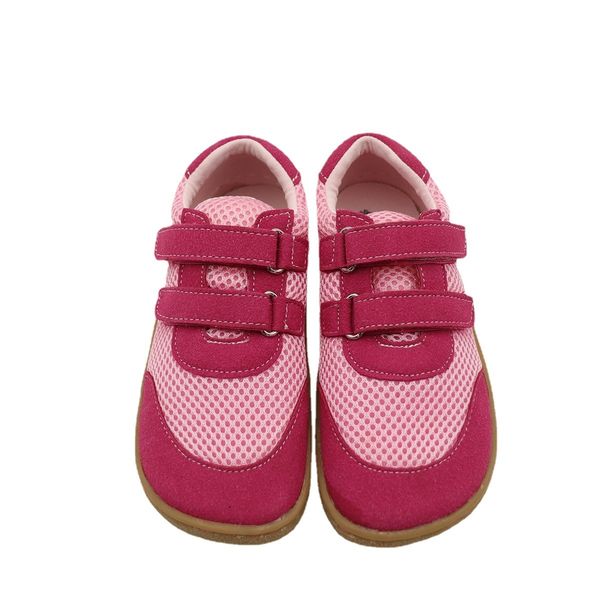 

sneakers tipsietoes brand spring minimalist breathable sports running shoes for girls and boys kids barefoot 230804, Black;red