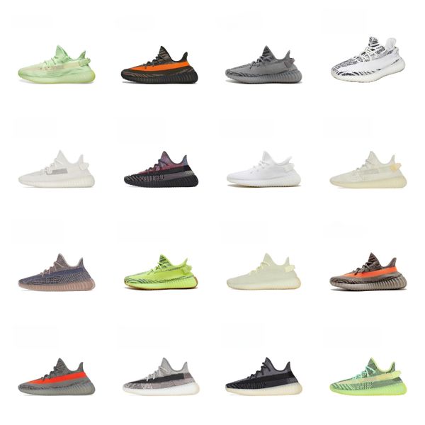 

menwomen casual sneakers 'yeezzy'yezzies'350'glow in the dark semifrozen yellow yeezree zebra sesame cmpctpanda desert s, Black