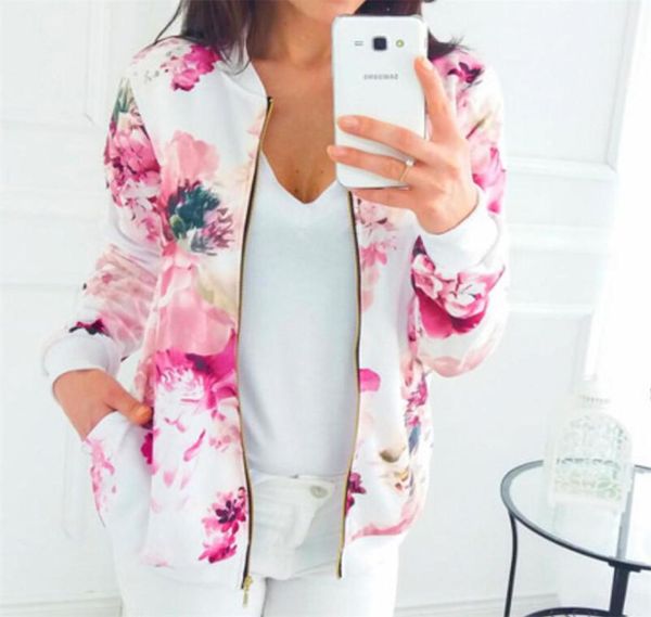 

women039s jackets women fashion long sleeve floral printed jacket coat 2021 autumn winter classic outwear casual office work zi2846075, Black;brown