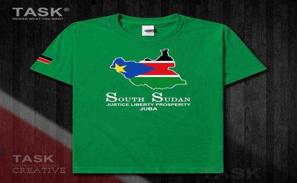 

south sudan sudanese juba mens t shirt new shortsleeved tshirt men039s23196263490, White;black
