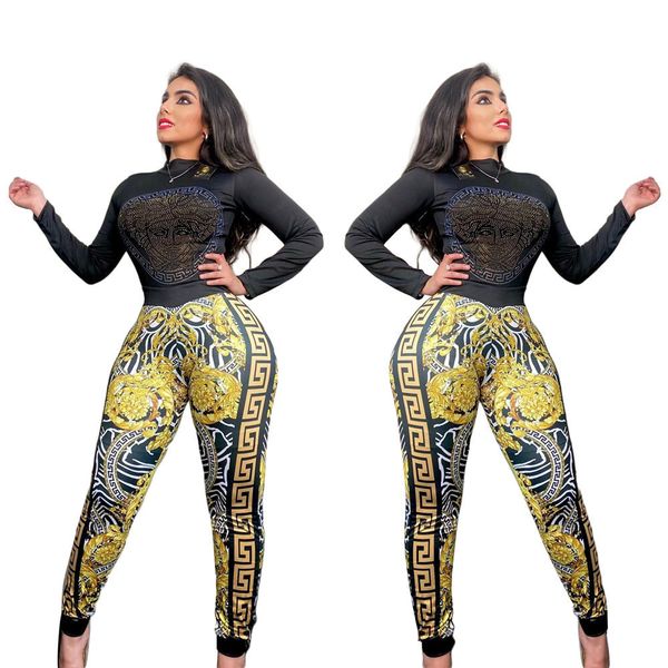 

2023 brand designer women tracksuits fall winter two piece sets long sleeve hoodies+pants pullover sports suit fashion outfits casual joggin, Gray