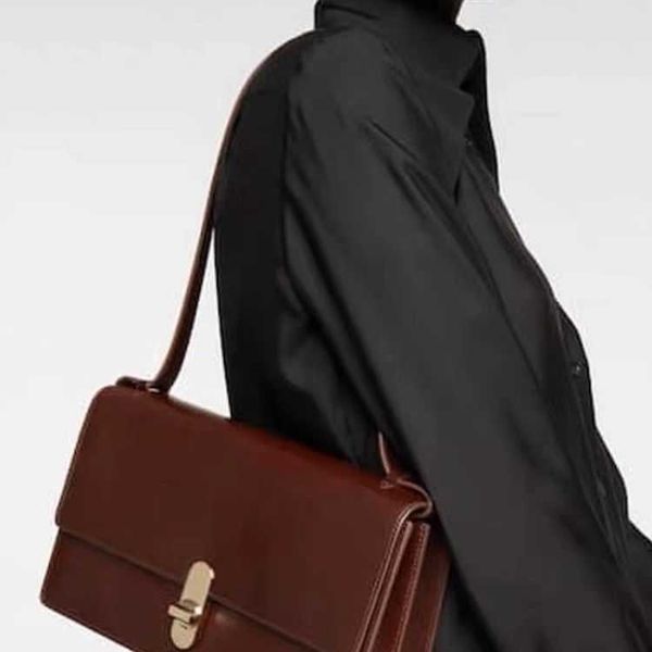 

pure original the row new commuter versatile flip underarm bag fashion versatile large capacity one shoulder tofu bag for women