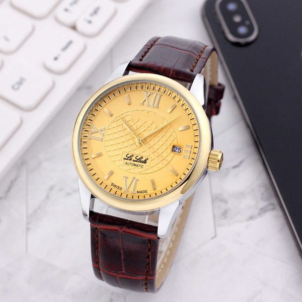 

watches quartz watch lao brand fully automatic mechanical fashion calendar men's, Silver