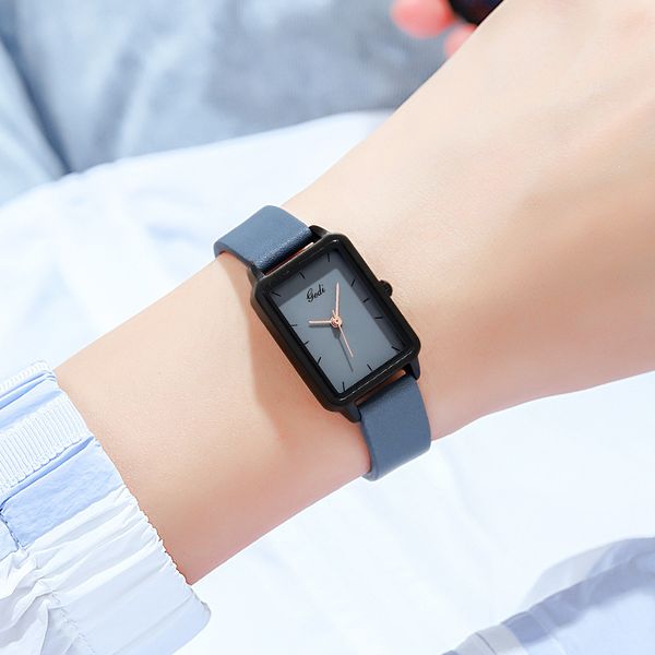 

women fashion luxury watches designer quartz-battery rectangle 30mm watch, Slivery;brown