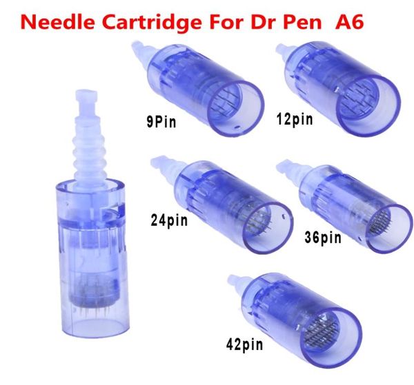 

50pcslot needle cartridge for 9123642 nano pin derma pen microneedle wireless dermapen dr pen ultima a6 needle cartridge3016894