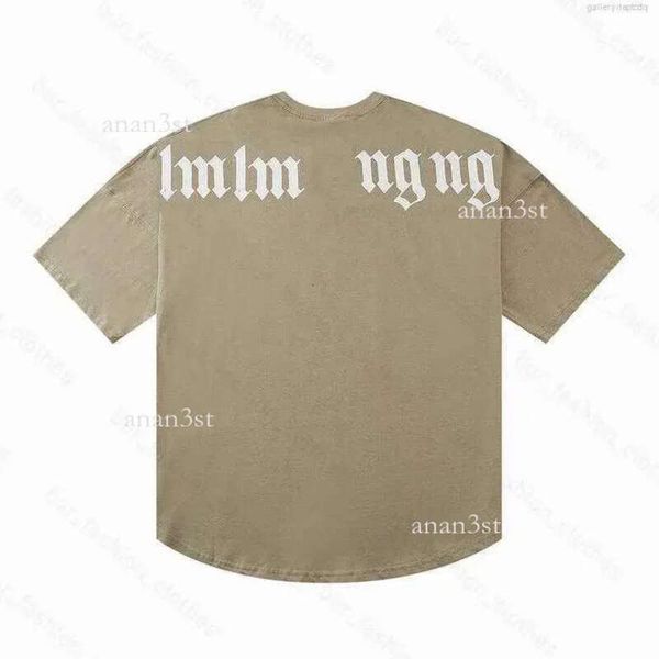 

men's t-shirts palmes angel t shirts mens women designers tees apparel man casual chest letter shirt clothing street shortsj, White;black
