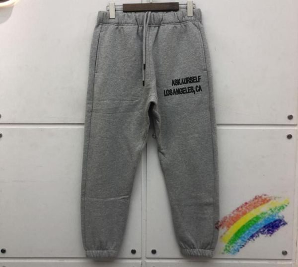 

men039s pants washed askyurself sweatpants men women quality vintage cross heavy fabric drawstring high street overalls7824781, Black