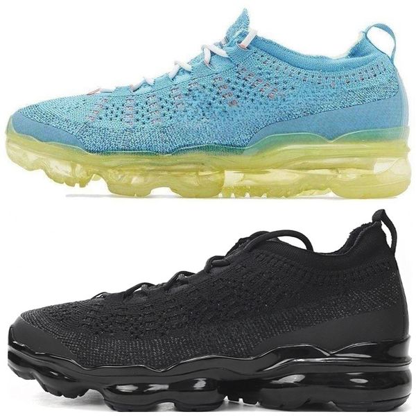 

men shoes vapor max fly knit running sneakers women trainer pure platinum anthracite triple black sail oreo sand drift red white baltic blue
