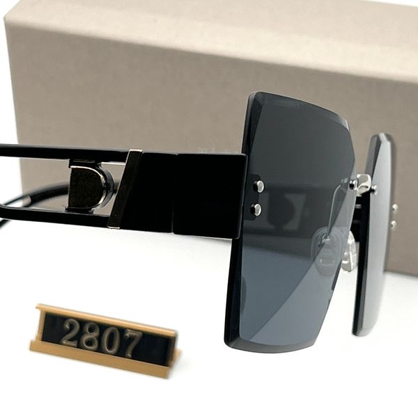 

designer sunglasses for women and men fashion model special uv400 protection letters big leg double beam frame outdoor luxury design women s, White;black