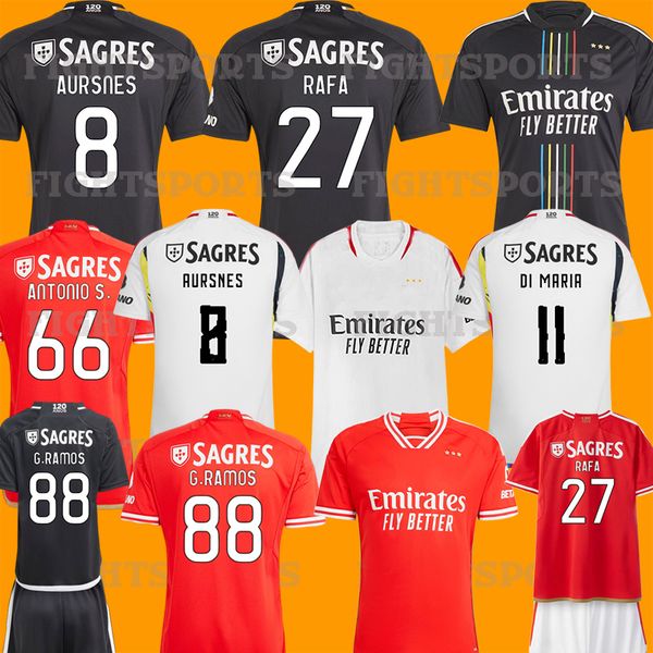 

23 24 benfica soccer jerseys seferovic waldschmidt everton pizzi rafa darwin 2023 2024 football shirts, Black;yellow