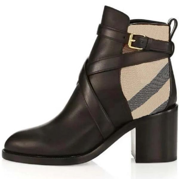 

designer boot black brown leather women knight boots gold embellished winter autumn roman fashion martin knee high shoes suede booties