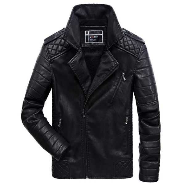 

motorcycle jackets men waterproof casual softshell jacket jaqueta man fashion autumn winter windbreaker biker leather coats4195174, Black;brown