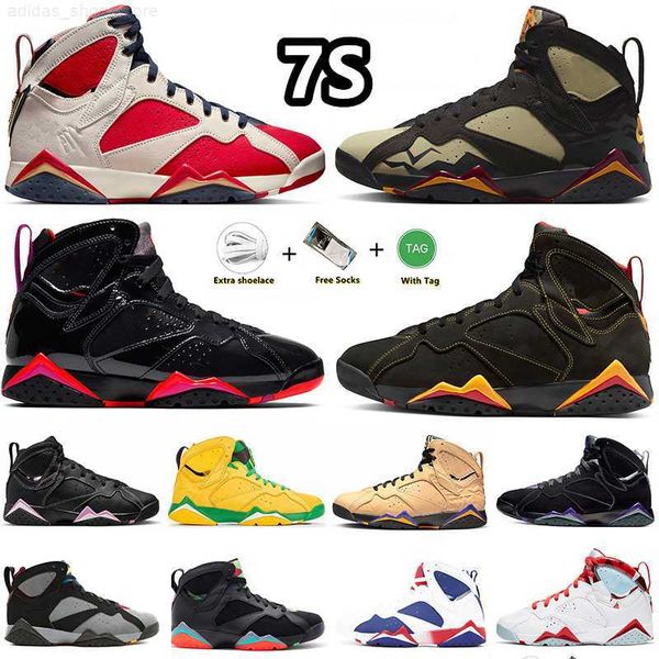 

mens 7 7s basketball shoes trophy room new sheriff in town citrus olive quai 54 barely grape afrobeats bordeaux chambray hare mens trainers, Black