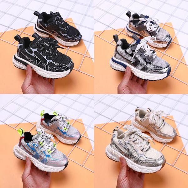 

2023 kids shoes boys girls sneakers toddler running basketball luxury  eur26-37 athletics sport casual shoes infant brand baby, Black