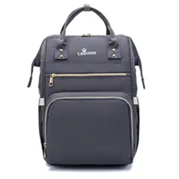 

lequeen baby diaper bag fashion mummi bag multi-function waterproof anti-thief outdoor nappy bag baby care, Black