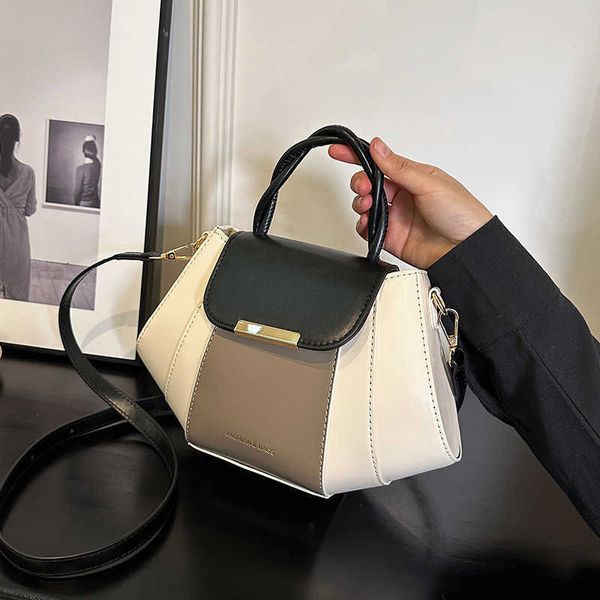 

autumn and winter new design sense of color collision bag senior sense of ladies crossbody bag handbag 0806