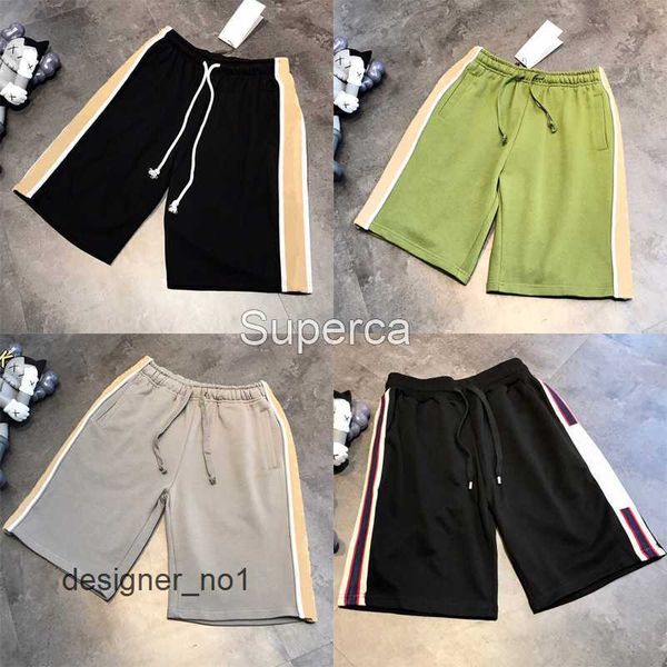 

designer shorts high street short pants reflective webbing men women summer sports sweatpants hip hop streetwear mens clothing''gg, White;black