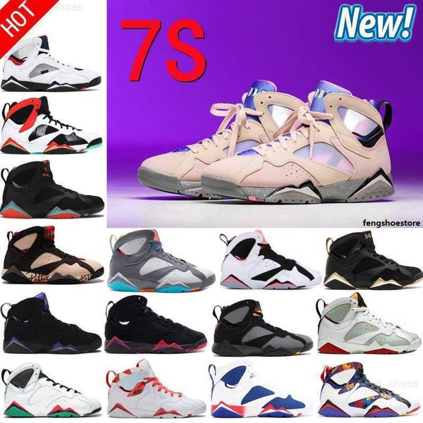

new 7s men women basketball shoes university blue hare 7 bordeaux black gloss raptor unc sapphire flint paname citrus shimmer sweater traine
