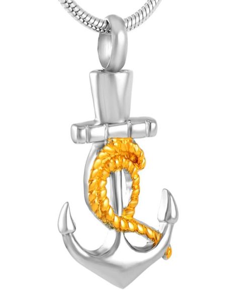 

z267 gold and silver stainless steel heart shape fish hook cremation pendant for ashes urn keepsake memorial necklace jewelry7219413