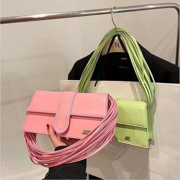 

jaquemus bags new shoulder bag jaquemus levague wave pattern ins same underarm bag small style stick bag dinner bag 23